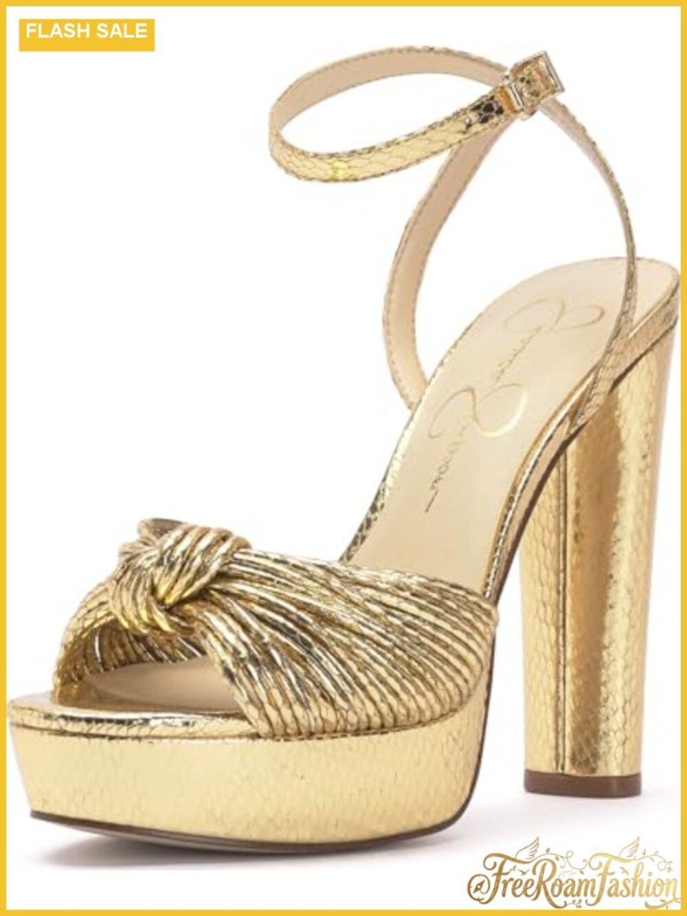 Faux Leather Platform Ankle Strap Sandal Block Heel Formal Prom Shoe